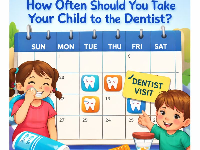 how often should you take your child to the dentist