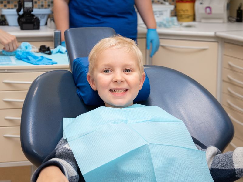 what happens during the first dental visit